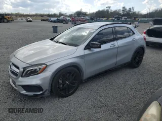 2015 Mercedes-Benz GLA 45 AMG z VIN WDDTG5CB2FJ124301, wystawiony jako Copart lot #44836095 z przebiegiem 143 209 mil mil oraz Czysty tytuł • Clean title. Historia ofert i sprzedaży dostępna na DreamBid. Obrazek 1.