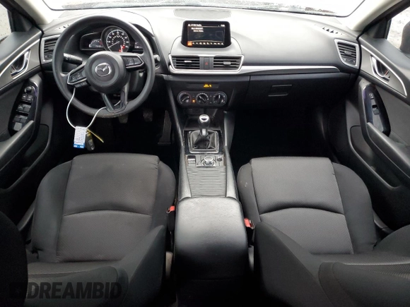 2017 Mazda 3 Sport with VIN 3MZBN1K72HM141877, listed as a Copart auction lot 52315655 with 115,435 mi miles and Salvage Title. Bid and sale history available at carsss.com. Image 8.