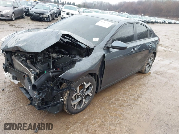 2020 Kia Forte LXS with VIN 3KPF24AD0LE197566, listed as a IAAI auction lot 41666704 with 114,737 mi miles. Bid and sale history available at carsss.com. Image 17.