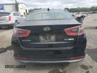 2015 Kia Optima Hybrid EX with VIN KNAGN4AD7F5089373, listed as a Copart auction lot 51082735 with 93,202 mi miles and Salvage Title. Bid and sale history available at carsss.com. Image 6.