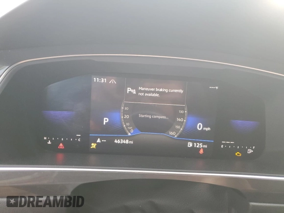 2022 Volkswagen Tiguan SE R-Line Black with VIN 3VV8B7AX2NM148304, listed as a Copart auction lot 81351484 with 46,348 mi miles and Salvage Title. Bid and sale history available at DreamBid. Image 9.