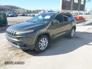 2015 Jeep Cherokee Limited with VIN 1C4PJMDS0FW685749, listed as a IAAI auction lot 41834880 with 161,614 mi miles. Bid and sale history available at carsss.com. Image 18.