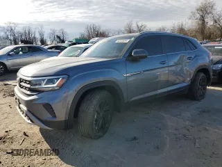 2022 Volkswagen Atlas SE z VIN 1V2JE2CA7NC225719, wystawiony jako Copart lot #83325534 z przebiegiem 48 858 mil mil oraz Szkoda całkowita • Salvage title. Historia ofert i sprzedaży dostępna na DreamBid. Obrazek 1.