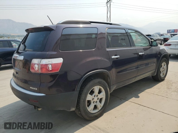 2009 GMC Acadia SLE1 with VIN 1GKEV13D49J131309, listed as a Copart auction lot 68841764 with 152,843 mi miles and Salvage Title. Bid and sale history available at carsss.com. Image 3.