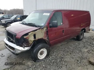 2008 Ford Econoline Cargo Commercial z VIN 1FTSS34L98DA85658, wystawiony jako Copart lot #46640565 z przebiegiem 375 972 mil mil oraz Szkoda całkowita • Salvage title. Historia ofert i sprzedaży dostępna na DreamBid. Obrazek 1.