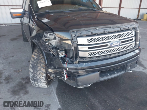 2014 Ford F-150 XL with VIN 1FTFW1ET7EFB56851, listed as a IAAI auction lot 41893211 with 180,387 mi miles. Bid and sale history available at carsss.com. Image 6.