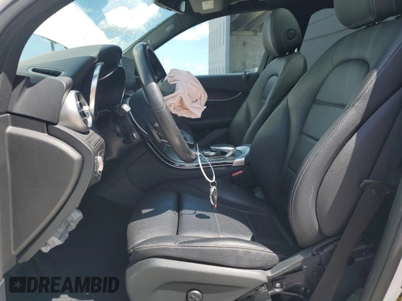 2017 Mercedes-Benz GLC with VIN WDC0G4JBXHF260444, listed as a Copart auction lot 50964555 with 31,823 mi miles and Salvage Title. Bid and sale history available at carsss.com. Image 7.