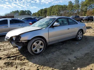 2001 Acura CL Type S with VIN 19UYA42781A003226, listed as a Copart auction lot 86589224 with 131,510 mi miles and Salvage Title. Bid and sale history available at carsss.com. Image 1.