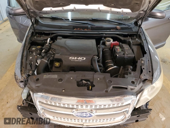 2012 Ford Taurus SHO with VIN 1FAHP2KT8CG133611, listed as a Copart auction lot 46637935 with Not provided miles and Salvage title. Bid and sale history available at DreamBid. Image 12.