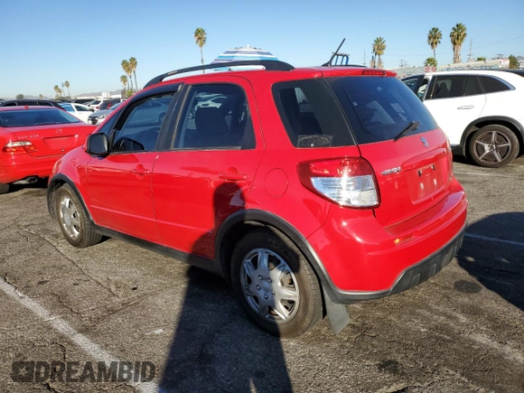 2010 Suzuki SX4 with VIN JS2YB5A38A6302644, listed as a Copart auction lot 80246004 with 73,621 mi miles and Salvage Title. Bid and sale history available at carsss.com. Image 2.