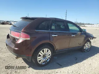 2010 Lincoln MKX with VIN 2LMDJ8JC4ABJ16887, listed as a Copart auction lot 46526765 with 166,533 mi miles and Salvage Title. Bid and sale history available at DreamBid. Image 3.
