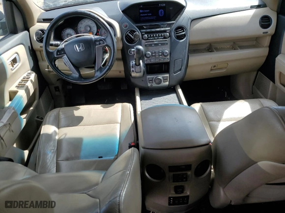 2012 Honda Pilot EX-L with VIN 5FNYF4H61CB034813, listed as a Copart auction lot 49635255 with 248,112 mi miles and Salvage Title. Bid and sale history available at carsss.com. Image 8.