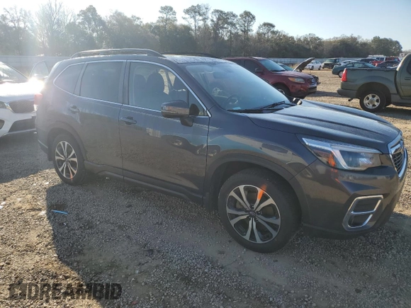 2021 Subaru Forester Limited with VIN JF2SKAUCXMH559013, listed as a Copart auction lot 47974675 with 109,053 mi miles and Salvage Title. Bid and sale history available at carsss.com. Image 4.