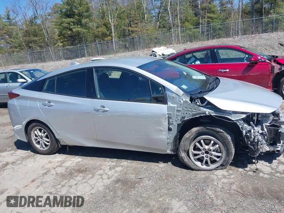 2020 Toyota Prius LE with VIN JTDKARFPXL3137917, listed as a IAAI auction lot 42037108 with 49,578 mi miles and . Bid and sale history available at DreamBid. Image 18.