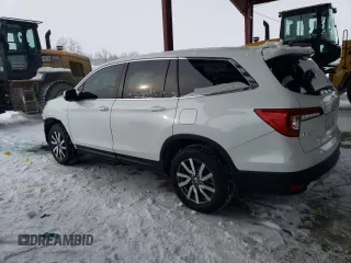 2022 Honda Pilot EX-L с VIN 5FNYF6H55NB095023, выставлен на аукционе Copart как лот 45405865 с пробегом 24 062 миль миль и Списание • Salvage title. История ставок и продаж доступна на DreamBid. Изображение 2.