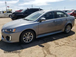 2016 Mitsubishi Lancer ES with VIN JA32U2FUXGU010989, listed as a Copart auction lot 53642804 with 63,133 mi miles and Salvage Title. Bid and sale history available at DreamBid. Image 1.