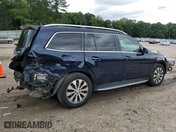 2017 Mercedes-Benz GLS 450 with VIN 4JGDF6EE0HA786200, listed as a Copart auction lot 59059465 with 151,829 mi miles and Salvage title. Bid and sale history available at DreamBid. Image 3.