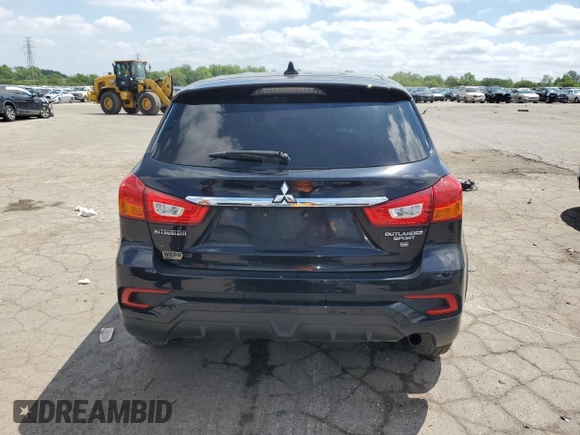 2018 Mitsubishi Outlander SE with VIN JA4AP3AW5JU012623, listed as a Copart auction lot 65061395 with 147,878 mi miles and Clean title. Bid and sale history available at DreamBid. Image 6.