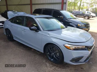 2022 Honda Civic Si with VIN 2HGFE1E52NH474042, listed as a IAAI auction lot 42099415 with 26,828 mi miles and . Bid and sale history available at DreamBid. Image 1.