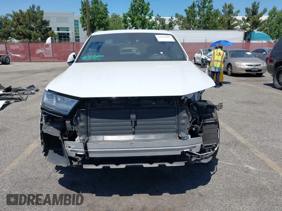 2017 Audi Q7 Prestige with VIN WA1VAAF72HD035098, listed as a IAAI auction lot 42664203 with 49,279 mi miles and . Bid and sale history available at DreamBid. Image 13.
