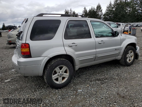 2007 Ford Escape Hybrid with VIN 1FMYU49H37KA96661, listed as a Copart auction lot 51013435 with 141,484 mi miles and Salvage Title. Bid and sale history available at carsss.com. Image 3.