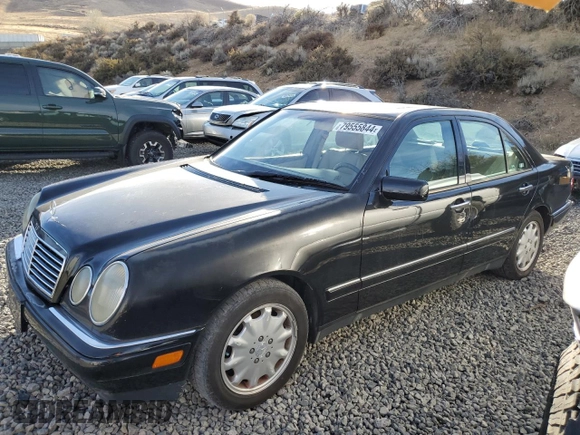 1998 Mercedes-Benz E 320 with VIN WDBJF25F4WA504385, listed as a Copart auction lot 79555844 with 392,558 mi miles and Clean Title. Bid and sale history available at DreamBid. Image 1.