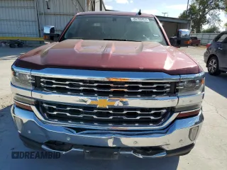 2017 Chevrolet Silverado 1500 LTZ with VIN 3GCUKSEJ6HG207508, listed as a Copart auction lot 80195854 with 131,140 mi miles and Salvage Title. Bid and sale history available at DreamBid. Image 5.