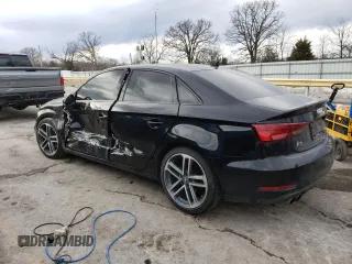 2019 Audi A3 Sedan Premium with VIN WAUAUGFF6KA085093, listed as a Copart auction lot 47072275 with 58,012 mi miles and Salvage Title. Bid and sale history available at carsss.com. Image 2.
