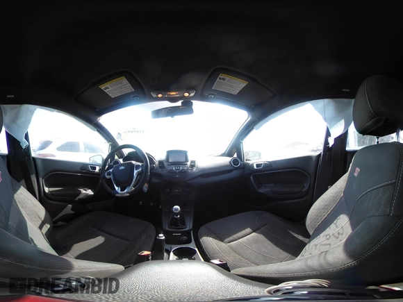 2015 Ford Fiesta ST with VIN 3FADP4GX9FM190724, listed as a IAAI auction lot 41858976 with 111,368 mi miles. Bid and sale history available at carsss.com. Image 18.