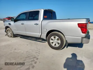 2017 Nissan Titan SV with VIN 1N6AA1EKXHN522857, listed as a Copart auction lot 61134785 with 168,380 mi miles and Salvage title. Bid and sale history available at DreamBid. Image 2.