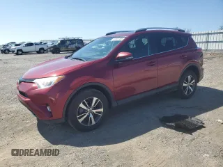 2018 Toyota RAV4 XLE with VIN 2T3RFREV5JW825494, listed as a Copart auction lot 52637495 with 143,066 mi miles and Salvage title. Bid and sale history available at DreamBid. Image 1.
