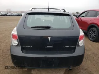 2009 Pontiac Vibe with VIN 5Y2SM67009Z429301, listed as a Copart auction lot 80753404 with 245,490 mi miles and Salvage Title. Bid and sale history available at carsss.com. Image 6.