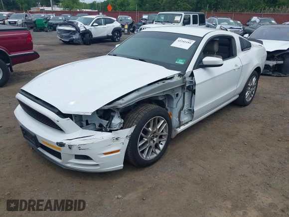 2014 Ford Mustang V6 with VIN 1ZVBP8AM6E5290062, listed as a IAAI auction lot 42341184 with 85,272 mi miles and . Bid and sale history available at DreamBid. Image 6.