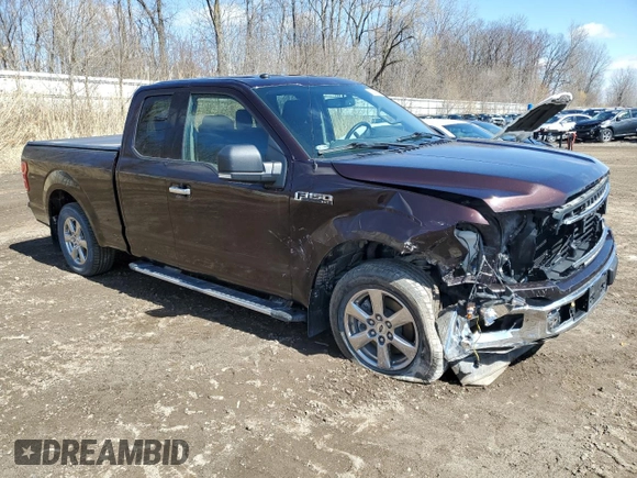 2018 Ford F-150 XL with VIN 1FTEX1CP3JKG09699, listed as a Copart auction lot 49448455 with 74,673 mi miles and Clean Title. Bid and sale history available at carsss.com. Image 4.