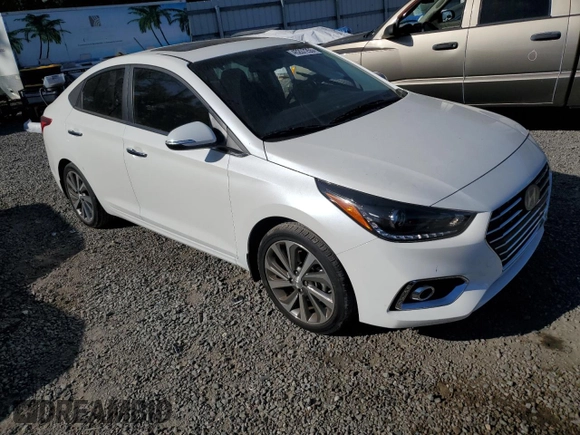 2018 Hyundai Accent Limited with VIN 3KPC34A33JE034558, listed as a Copart auction lot 45237255 with 18,054 mi miles and Salvage Title. Bid and sale history available at carsss.com. Image 4.