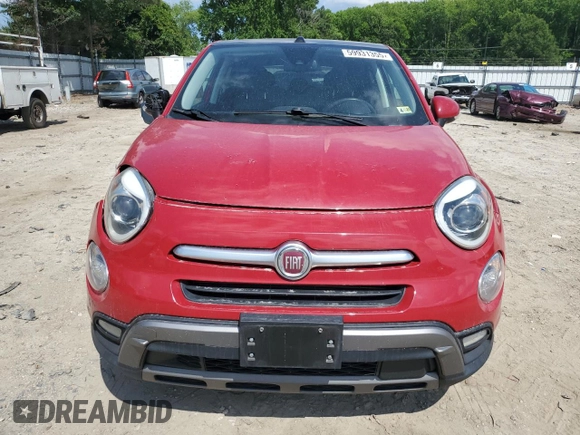 2016 FIAT 500X Trekking Plus with VIN ZFBCFXET7GP388002, listed as a Copart auction lot 59931355 with 116,860 mi miles and Salvage title. Bid and sale history available at DreamBid. Image 5.