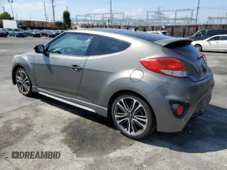 2016 Hyundai Veloster Turbo with VIN KMHTC6AE7GU267913, listed as a Copart auction lot 68070083 with 105,863 mi miles. Bid and sale history available at carsss.com. Image 2.
