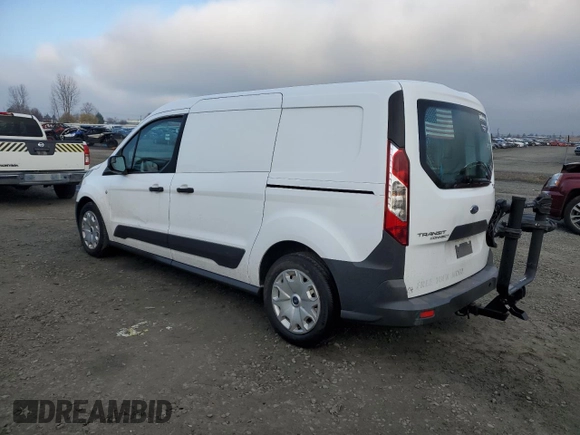 2018 Ford Transit Connect XL with VIN NM0LE7E75J1357681, listed as a Copart auction lot 82233674 with 90,725 mi miles and Salvage title. Bid and sale history available at DreamBid. Image 2.