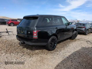 2015 Land Rover Range Rover HSE with VIN SALGS2VF5FA208727, listed as a Copart auction lot 47662585 with 119,862 mi miles and Salvage title. Bid and sale history available at DreamBid. Image 3.