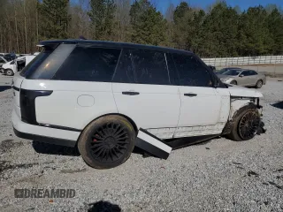 2016 Land Rover Range Rover HSE z VIN SALGS2KF7GA244473, wystawiony jako Copart lot #50441615 z przebiegiem 98 696 mil mil oraz Szkoda całkowita • Salvage title. Historia ofert i sprzedaży dostępna na DreamBid. Obrazek 3.