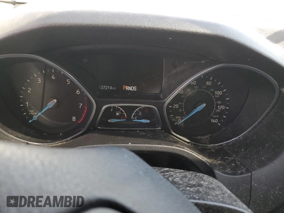 2017 Ford Focus SEL with VIN 1FADP3H22HL331523, listed as a Copart auction lot 46322445 with 37,214 mi miles and Salvage Title. Bid and sale history available at carsss.com. Image 9.