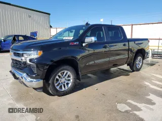 2023 Chevrolet Silverado 1500 LT with VIN 1GCUDDED2PZ261337, listed as a Copart auction lot 86740544 with 24,362 mi miles and Salvage Title. Bid and sale history available at carsss.com. Image 1.