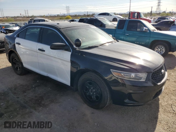 2019 Ford Police Interceptor Sedan with VIN 1FAHP2MK4KG103458, listed as a Copart auction lot 52939635 with 55,296 mi miles and Salvage Title. Bid and sale history available at carsss.com. Image 4.