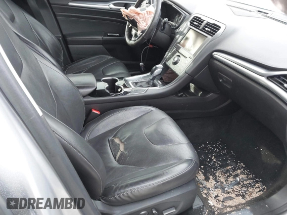 2015 Ford Fusion Titanium with VIN 3FA6P0D95FR103444, listed as a IAAI auction lot 41411473 with 213,729 mi miles. Bid and sale history available at carsss.com. Image 5.