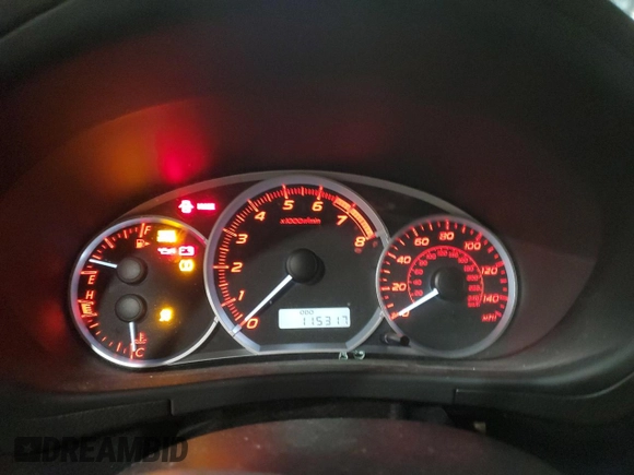 2013 Subaru WRX WRX with VIN JF1GR7E65DG888743, listed as a Copart auction lot 41564075 with 115,317 mi miles and Salvage title. Bid and sale history available at DreamBid. Image 9.
