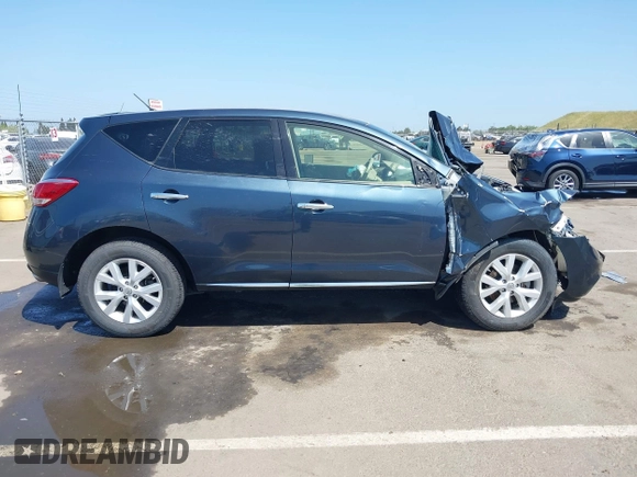2014 Nissan Murano SV with VIN JN8AZ1MU7EW400787, listed as a IAAI auction lot 42087179 with 99,702 mi miles and . Bid and sale history available at carsss.com. Image 13.
