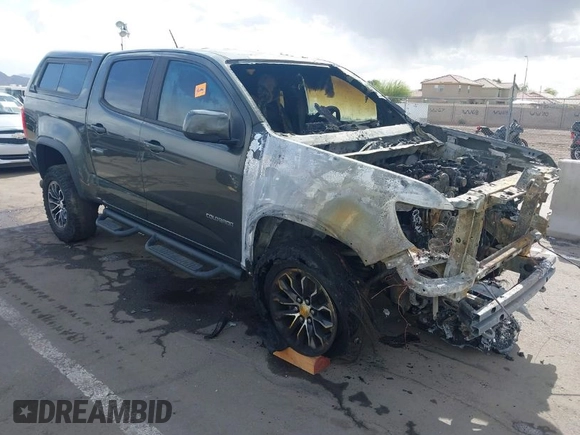 2018 Chevrolet Colorado 4WD ZR2 with VIN 1GCPTEE10J1133194, listed as a IAAI auction lot 41955603 with 1 mi miles. Bid and sale history available at carsss.com. Image 1.