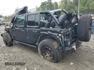 2023 Jeep Wrangler Rubicon with VIN 1C4HJXFN9PW507594, listed as a Copart auction lot 73111214 with Not provided miles and Salvage title. Bid and sale history available at DreamBid. Image 2.