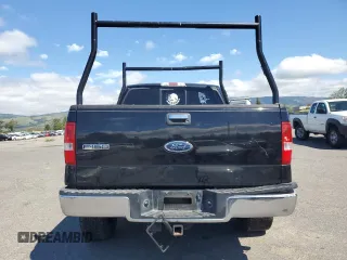 2005 Ford F-150 XLT with VIN 1FTPW12595FA08646, listed as a Copart auction lot 50654765 with 183,279 mi miles and Salvage Title. Bid and sale history available at carsss.com. Image 6.