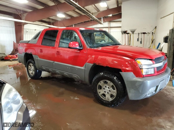 2002 Chevrolet Avalanche with VIN 3GNEK13T72G134991, listed as a Copart auction lot 41911275 with NaN miles and Clean Title. Bid and sale history available at carsss.com. Image 4.